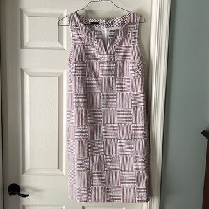 Talbots size 12 seersucker dress